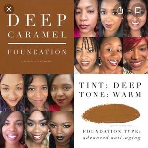 Deep caramel advanced antiaging foundation